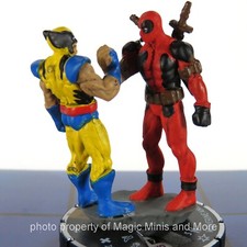 Deadpool Weapon X  WOLVERINE AND DEADPOOL 065 HeroClix CHASE rare miniature