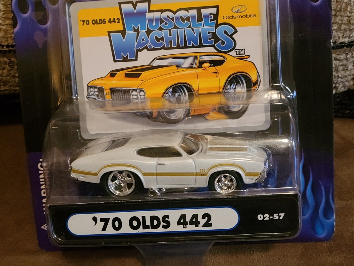 Muscle Machines '70 OLDS™ 442™オールズモビル Muscle Machines '70 Olds 442 #02-57 1:64 | eBay