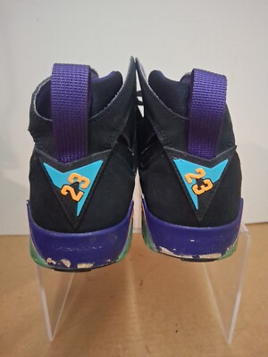 Air Jordan 7 ブラック/パープル Jordan DV2255-055 Air Jordan 7 Barely Grape Grade School