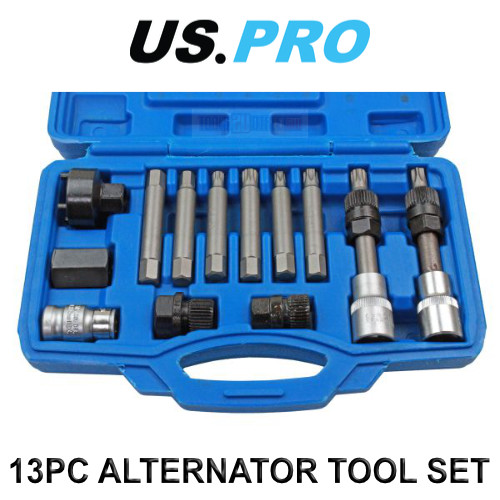 US PRO 13pc Alternator Tool Set Kit 5559 - Picture 1 of 3