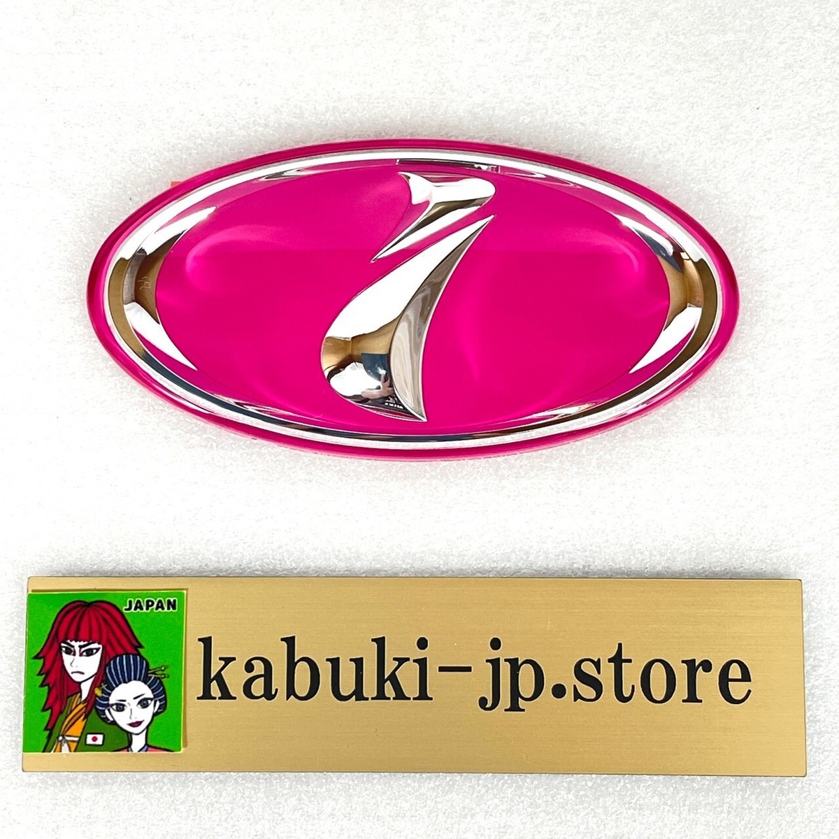 2000-2005 Subaru Impreza GDB GDC STI Front I Pink Emblem