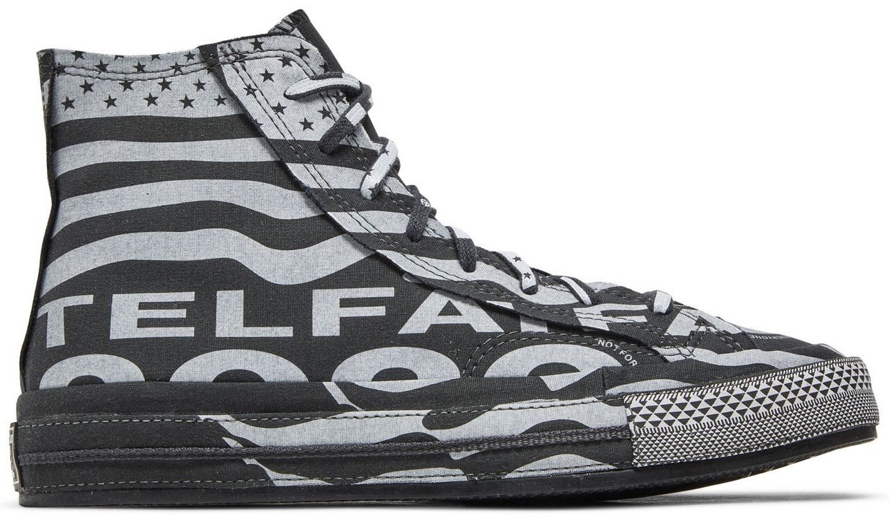 Size 8 - Converse Telfar x Chuck 70 High Stars and Stripes