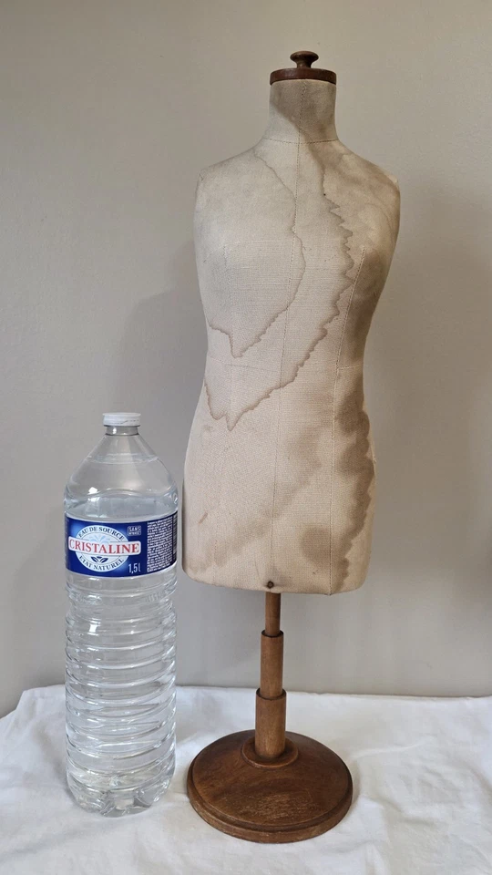 Stockman Petit Mannequin De Table Couture Ancien - Photo 2/4