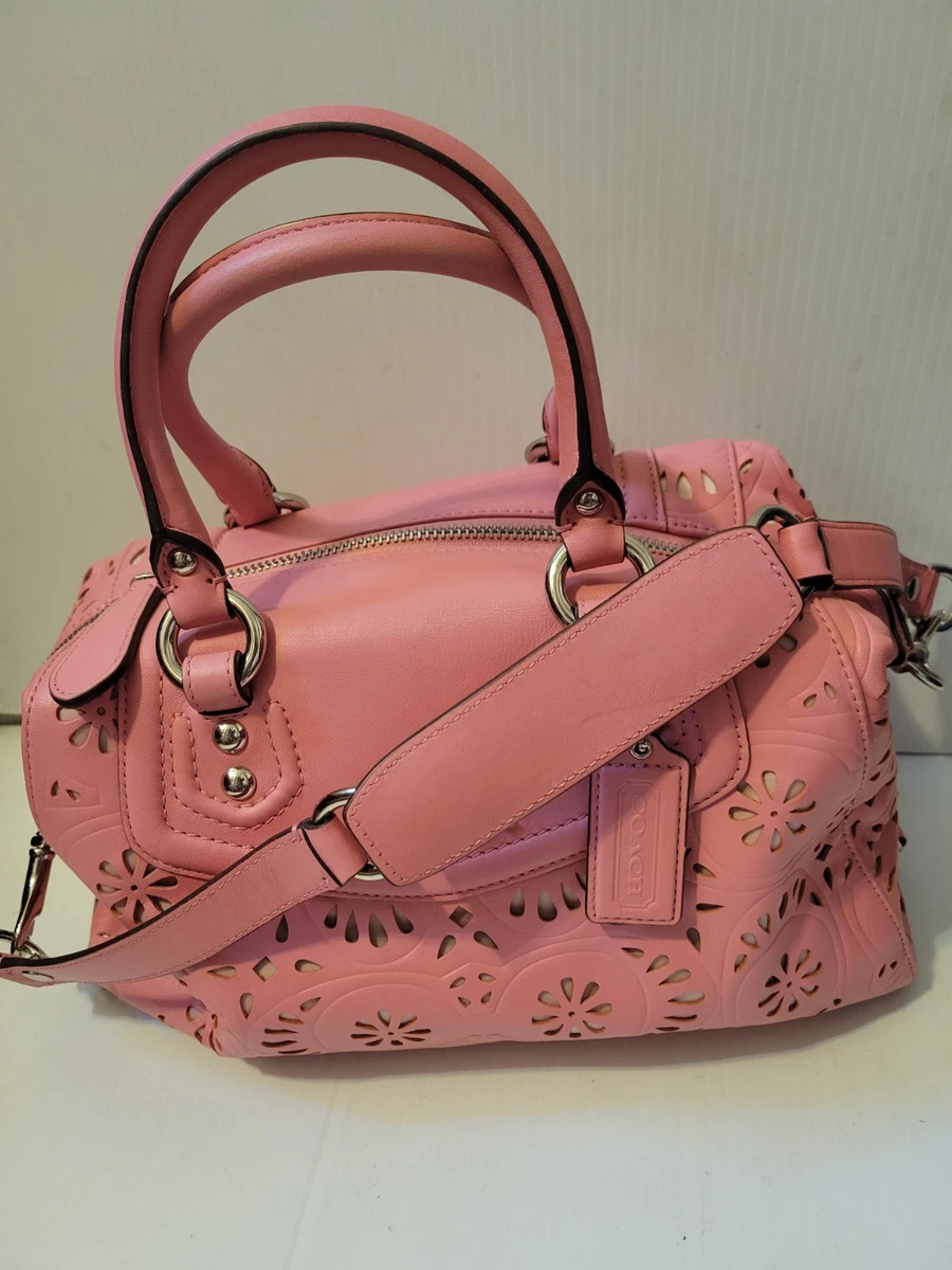 Coach Ashley Satchel/Top Handle Bag Pink Bags & Handbags for Women