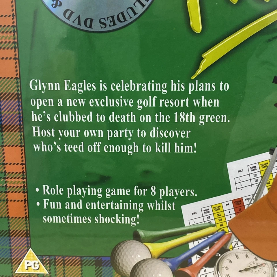 Murder Mistery Party game ' Murder of Course ' New and Sealed - Image 2 of 4