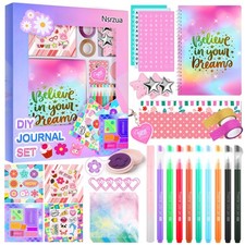 DIY Journal Kit for Girls Ages 8-14 - Perfect Birthday Gift Ideas