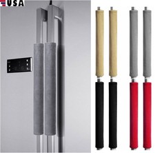 2Pcs Refrigerator Door Cover Kitchen Appliance Protector Smudges Handle Decor US