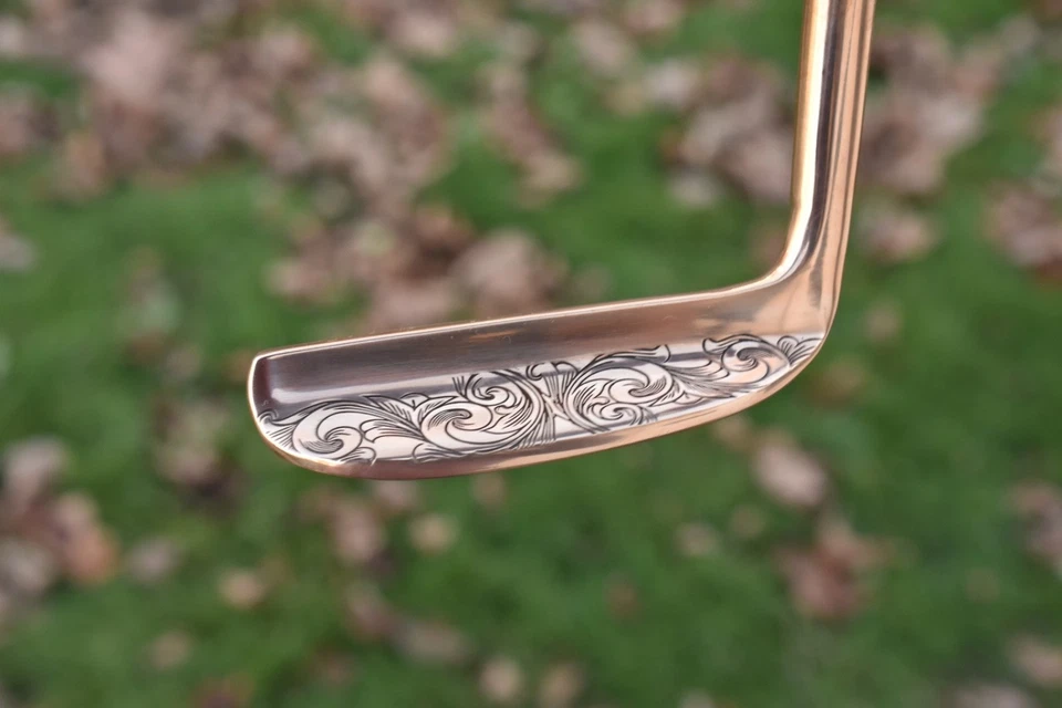 LEFT HAND The Wilson Portsider Stunning Gold Custom Putter Napa 8802 MILLED LH - Image 4 of 4