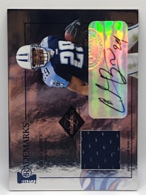 2005 Leaf Limited - Team Trademarks Chris Brown #TT-37 /25 (AU, MEM)