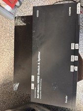 Monoprice 4X4 Matrix HDMI Switch & Splitter Sender KIT MHSS0404E