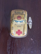 VINTAGE TIN CAR WINDUP TOY