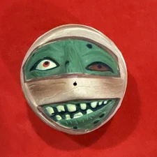 Rare Vintage Madballs Dust Brain Foam Horror Ball VIBRANT COLORING 1985 Mummy