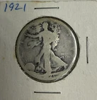 1921 Walking Liberty Half Dollar KEY DATE Silver, #1045