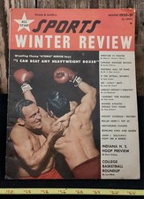 1950-51 Street & Smith's Sports Winter Review, Boxing, Wrestling, IHS Basketball