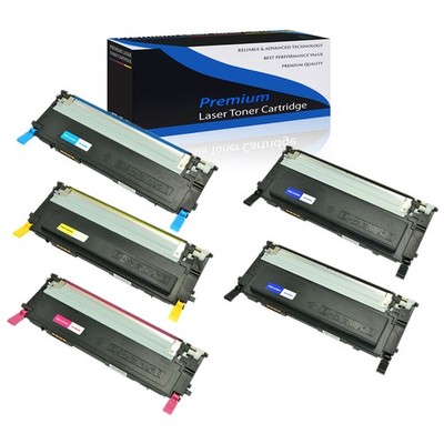 5PK CLT-K409S BK C Y M Toner Set For Samsung CLX-3170n CLX-3170fn CLX-3175