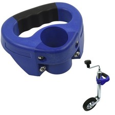 Rangierhilfe Griff Stützrad Ø 48mm Rangiergriff Anhänger Wohnwagen Trailer NEU