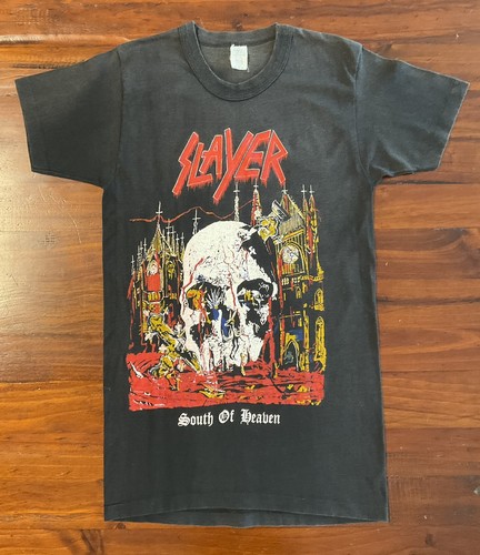 Camiseta Slayer South of Heaven vintage años 80 metal - Imagen 1 de 5