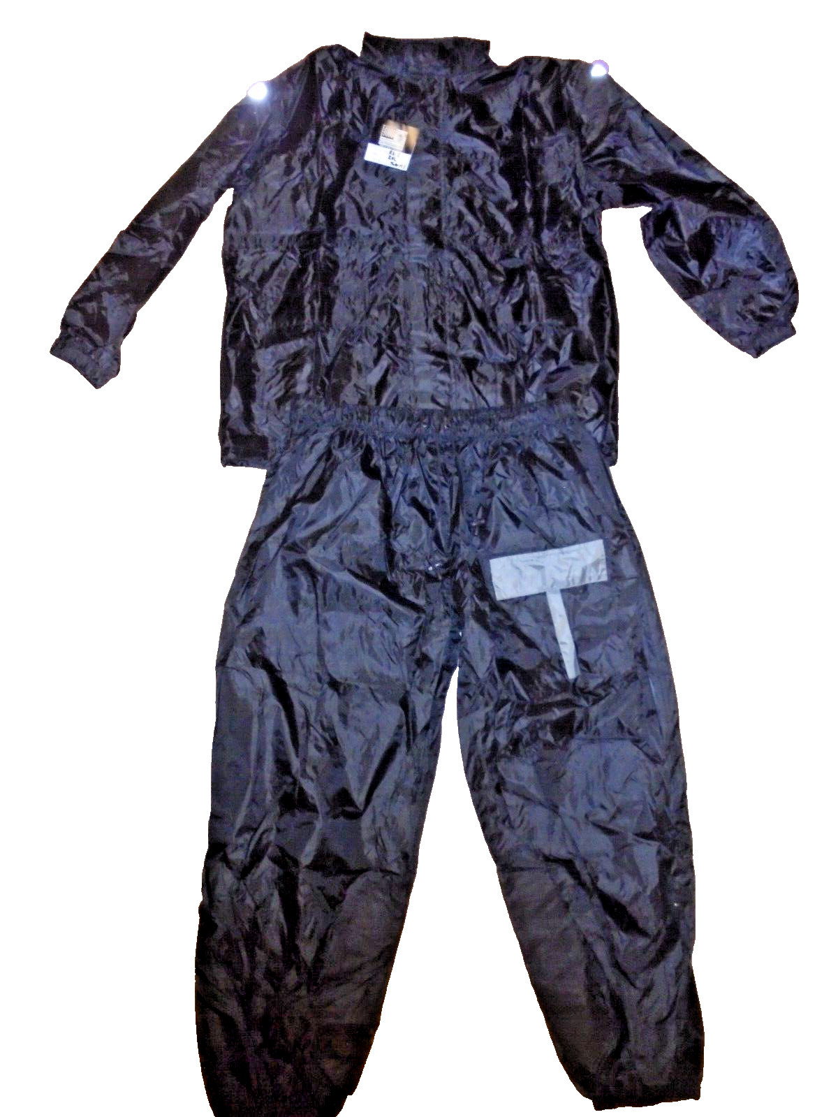 USA Bikers Dream Apparel Mens Nylon Motorcycle 2xl Jacket & 3xlPants Windbreaker