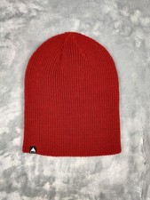 Burton Hat Beanie One Size Red RCY DND 3 Pack Knit Winter Mens Snowboard