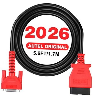 Original OBD2 Main Test Cable, 5.6ft 1.7M, 16 Pin OBDII Diagnostic Test 