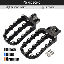 NICECNC For GASGAS ES/SM 700 Wide Footrests Enlarge Footpegs Pedal Kit 2022-2026