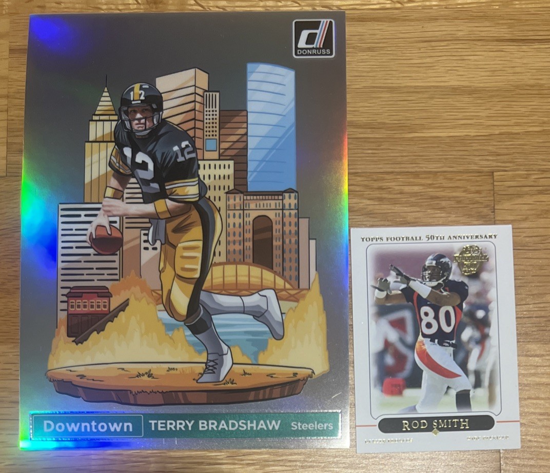 2024 Donruss Downtown Terry Bradshaw Jumbo Card #10