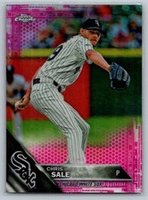 2016 Topps Chrome Pink Refractor Chris Sale 139