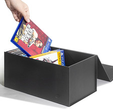Video Game Storage Boxes, Blu-Ray Storage Boxes, Magnetic Video Game Box Protect