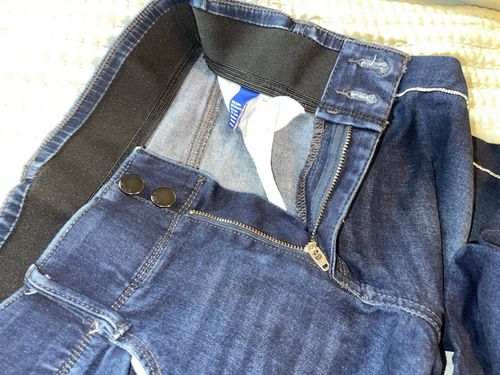 APT.9 Größe 10 DAMEN JEANS GERADE RN#73277 ELASTISCHER BUND gebraucht - Bild 4 von 11