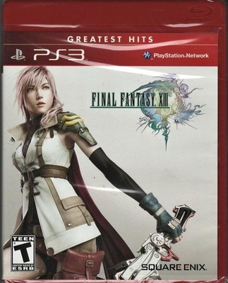 Final Fantasy XIII (Greatest Hits) PS3 (Brand New Factory Sealed US Version) Pla