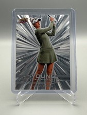 Nelly Korda 2026 Upper Deck Golf Young Guns Outburst SP RC #101