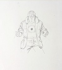 LUCIO FILIPPUCCI Disegno Originale MARTIN MYSTERE Sketch Original Art