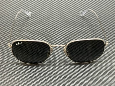 RAY BAN RB8148 920948 Silver Black Polarized Titanium Unisex 51 mm