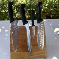 Mercer Culinary Millennia 5-Piece Rubberwood Board Knife Set