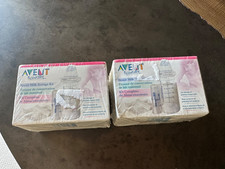 Avent Naturally Breast Milk Storage Kit Contains 20 Bags Stickers 4 Holders X 2