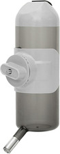 Hunde Trinkflasche Grau, 700Ml Haustier Wasserspender Auslaufsichere Hund Katz