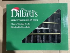 New Bright Holiday Express 6 STRAIGHT TRACKS 385 Series track 