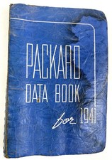 Packard Dealership 1941 Data Book Covering All Models 110 120 Super-8 Detroit