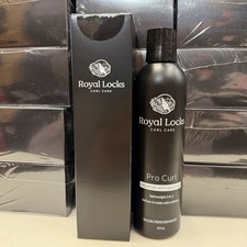 Royal Locks Pro Curl Cream w/ Argan Oil Curly Hair Styling Gel Anti-Frizz 8oz