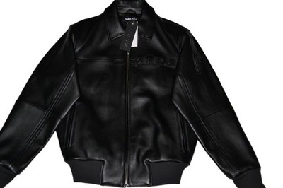 AUTHENTIC MEN S  CORDED PELLE PELLE CLASSIC  LEATHER JACKET BLACK All Sizes