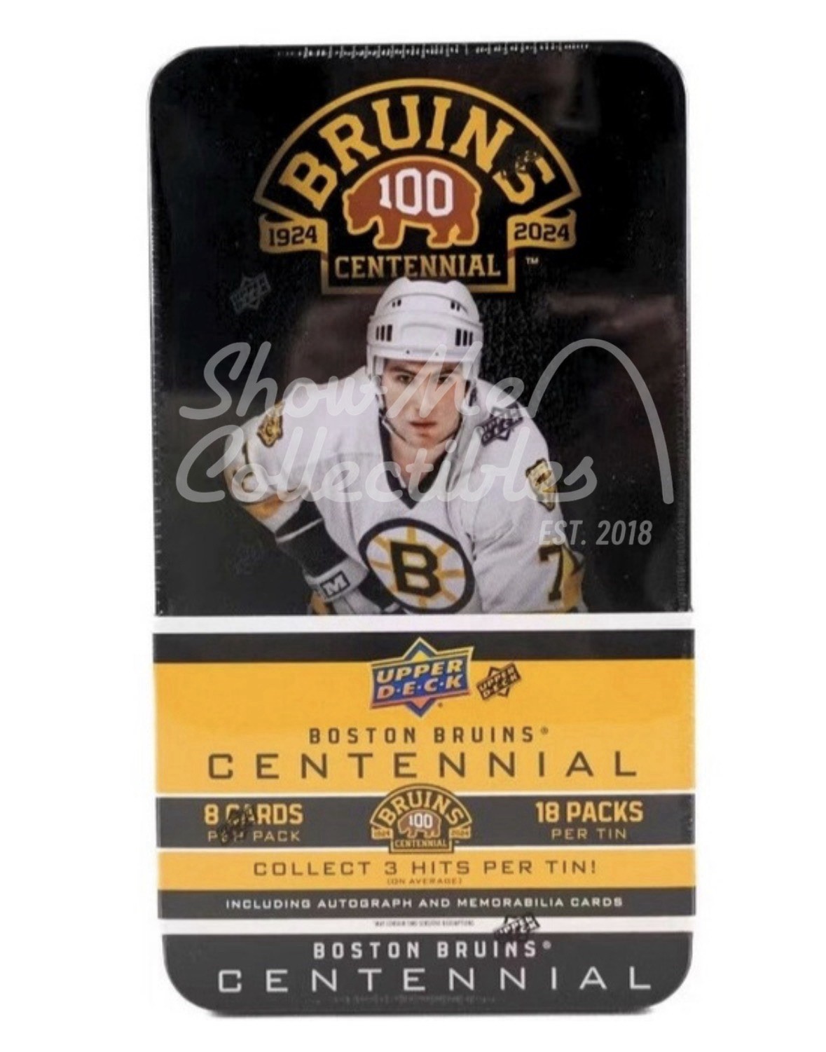 2023-24 Upper Deck Boston Bruins Centennial Hockey Hobby Box