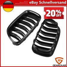 Sport Kühlergrill Passend für BMW 5er F10 M5 2011-2016 Glänzend Schwarz Satz