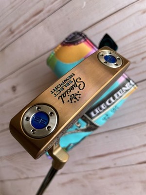 NEW* Scotty Cameron Custom Torched Chromatic Blue Paintfill