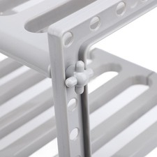 Under Sink Organizer Under Counter Storage Organizer Erosion Resistant Coating