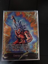 DBS Fusion World 2nd Anniversary Gold Energy Marker UI Goku E-127 ⭐️