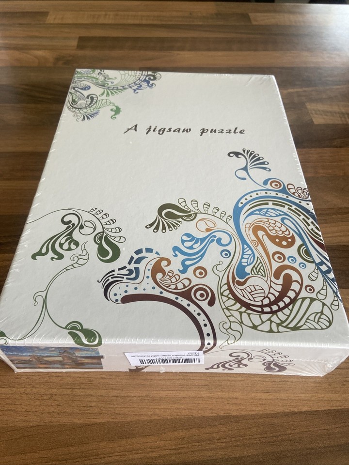 Talking Tables 500-Piece Pastel Yoga Jigsaw Puzzle & Poster - Relaxing Illustrated Art For Home