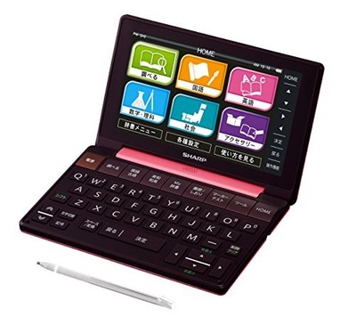 SHARP Color Electronic Dictionary Brain High School Model Pink PW-SH2-P Japan