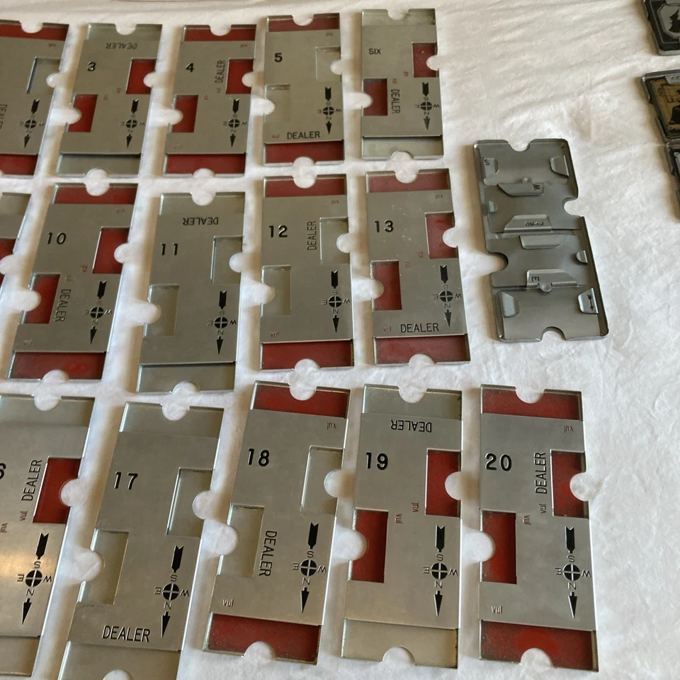 Conjunto de ponte vintage de alumínio com cartões vintage - Imagem 3 de 4