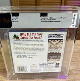 Frogger Nintendo Game Boy Color, 1998, Authentic SEALED 9.8 A++ WATA