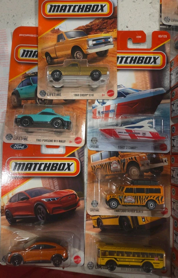 Lote Matchbox 1985 Porsche 911 Rally Super Chase 2026 Estuche A + 26 Más Nuevo Precintado Foto 4 de 4